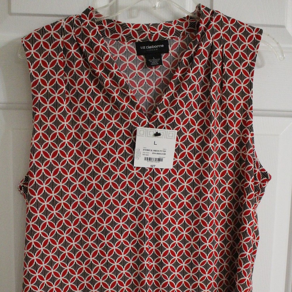 Liz Claiborne Career Sleeveless top